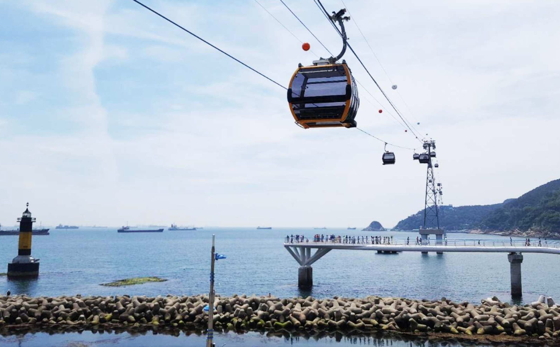 Busan Air Cruise: Songdo Marine Cable Car Ticket - Photo 1 of 7